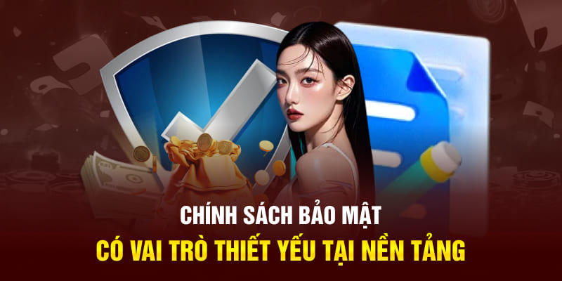 Chính sách bảo mật có vai trò thiết yếu tại nền tảng